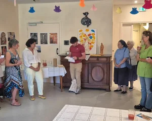 Pot de départ et remise des cadeaux
