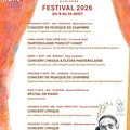 Affiche Festival Francis Poulenc