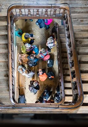 Un hébergement  de groupe